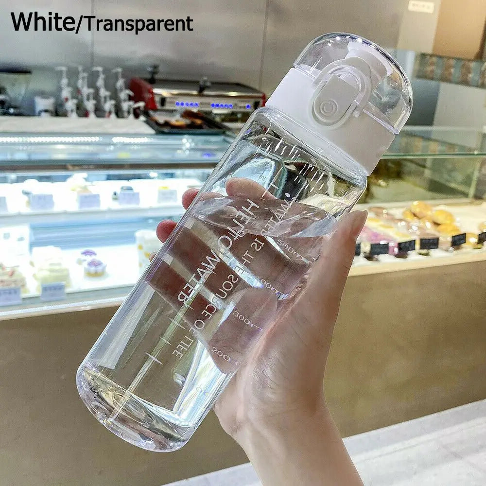 Transparente Fitnessflasche, 780ml