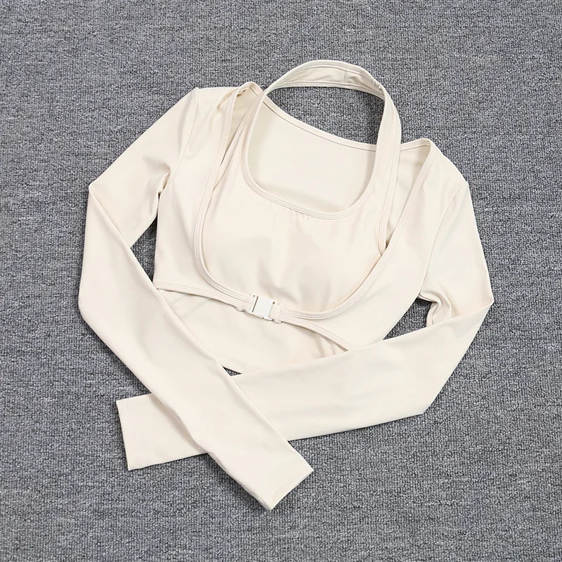 Yoga Top, moderne Sportbekleidung, Tennis Oberteil