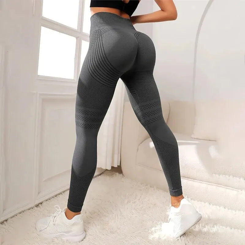 Atmungsaktive Sportleggins mit hohe Taille