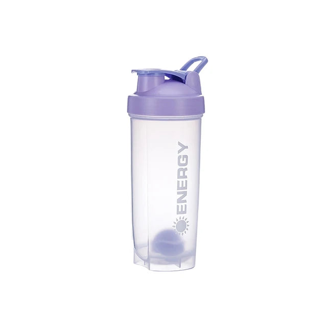 500/700ml Fitness, Protein-Shaker, Wasserflasche, Energie