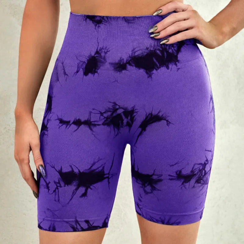 High-West Yoga Shorts, Hip Lifting