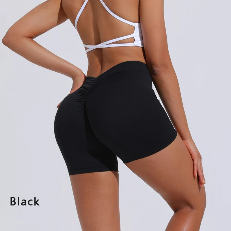 V-förmige Taille, Yoga-Shorts, Fitness Sport