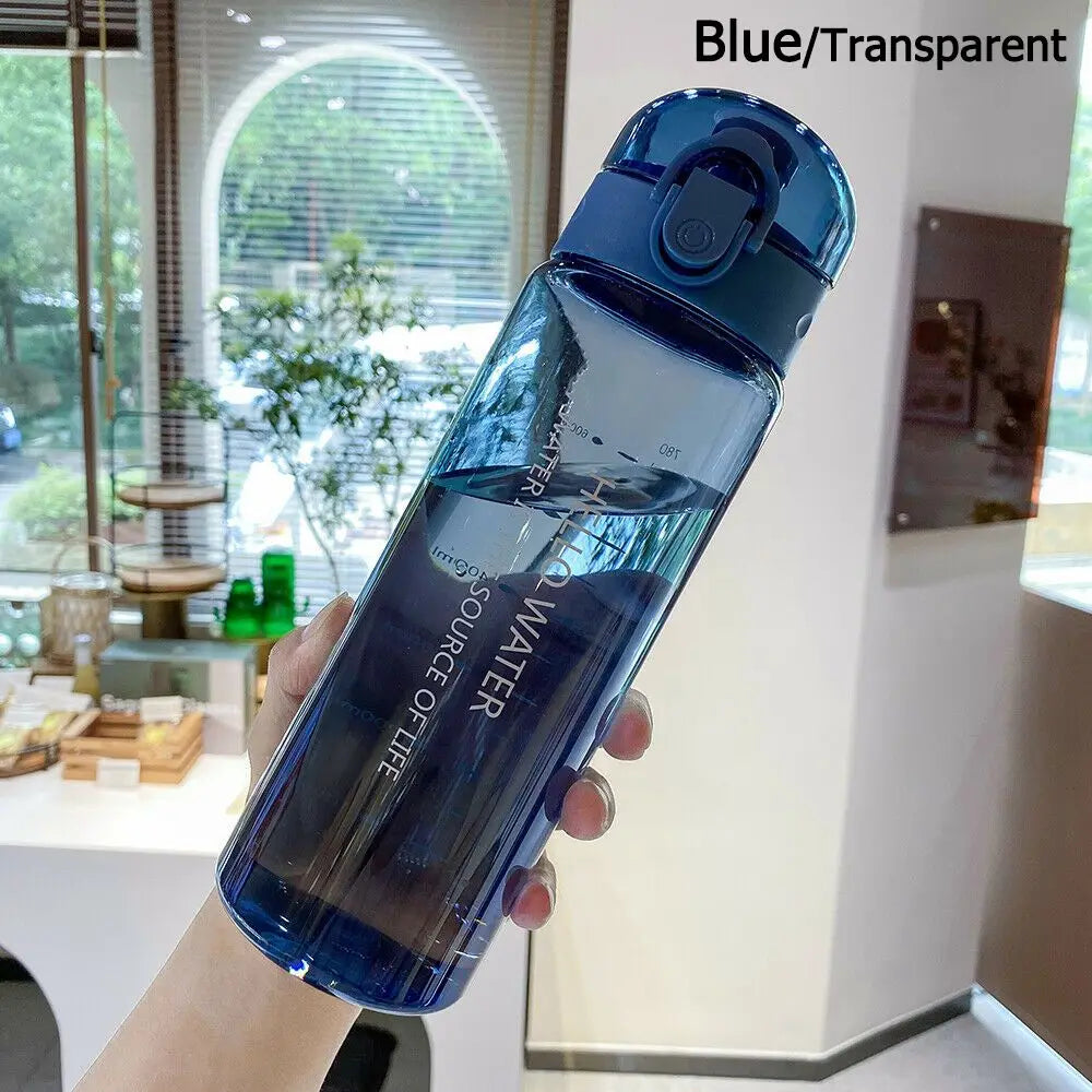 Transparente Fitnessflasche, 780ml