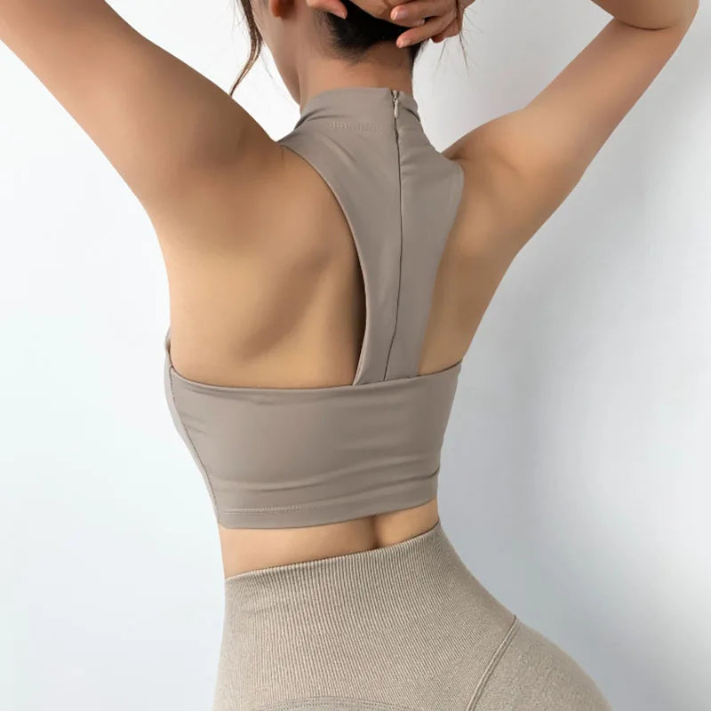 Sportswear, Fitness Top, Yoga, moderner Rückendesign