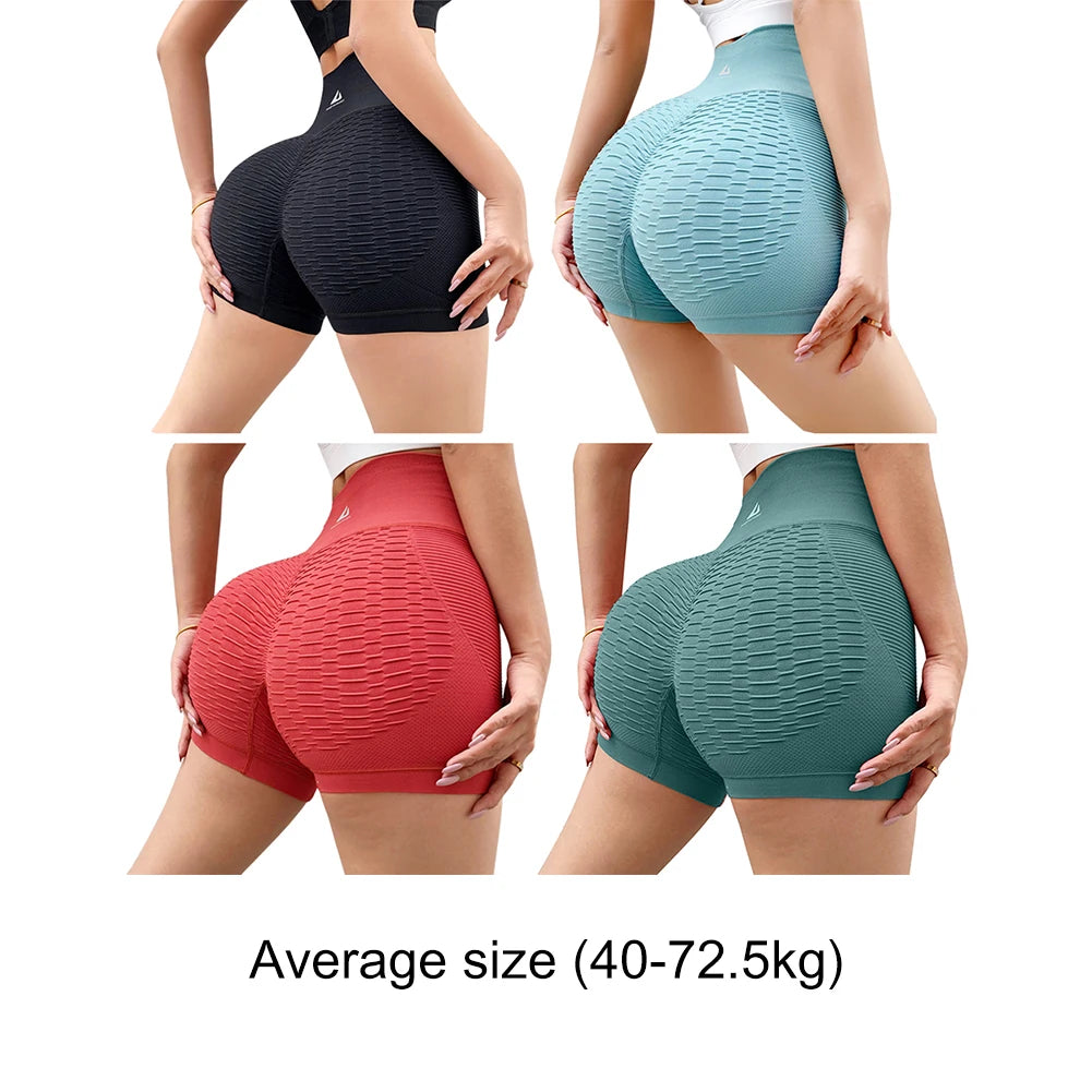 Women Sport Shorts High Waist Push Up Booty Workout Short Fitness Yoga Shorts Lift Butt Tights Fitness Hip Lifting Sportswear