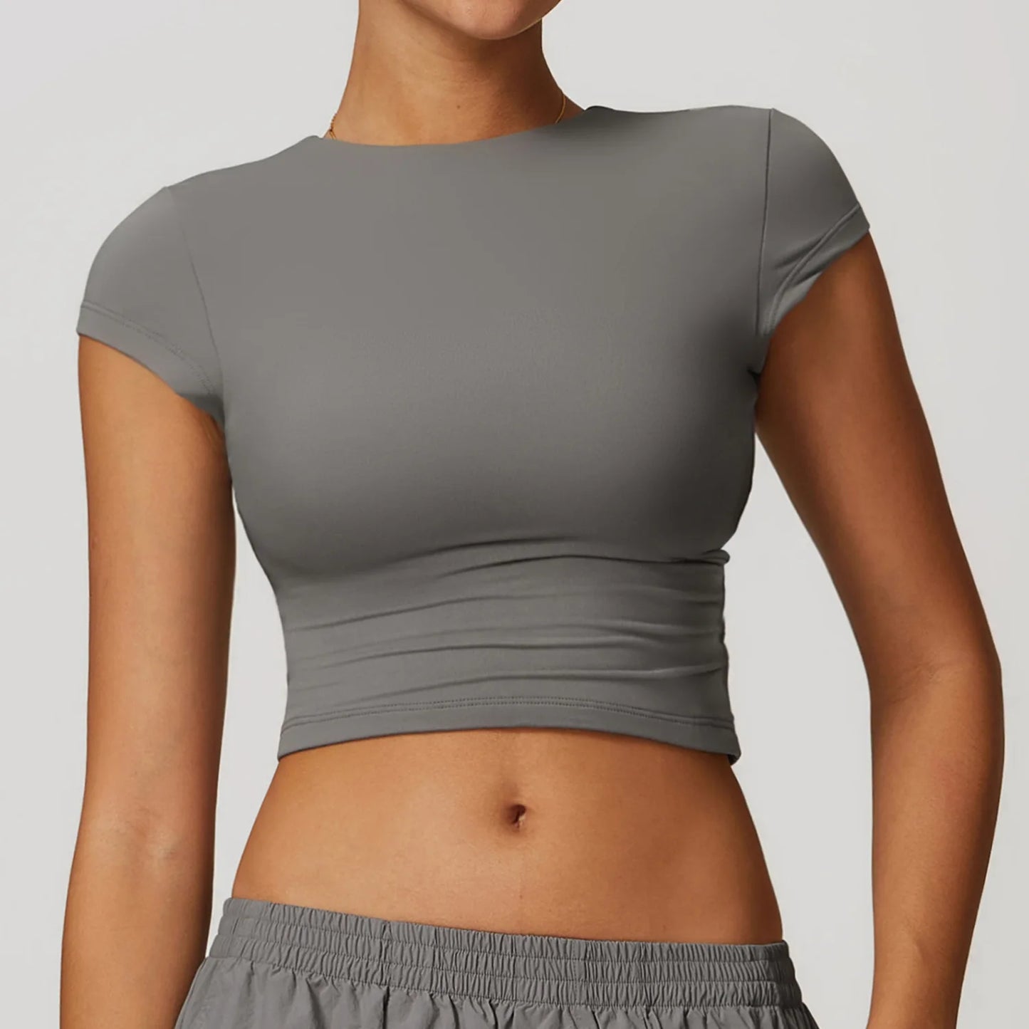 Lässiges Fitness T-Shirt, Gymwear