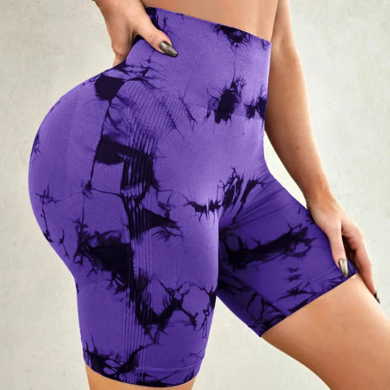 High-West Yoga Shorts, Hip Lifting