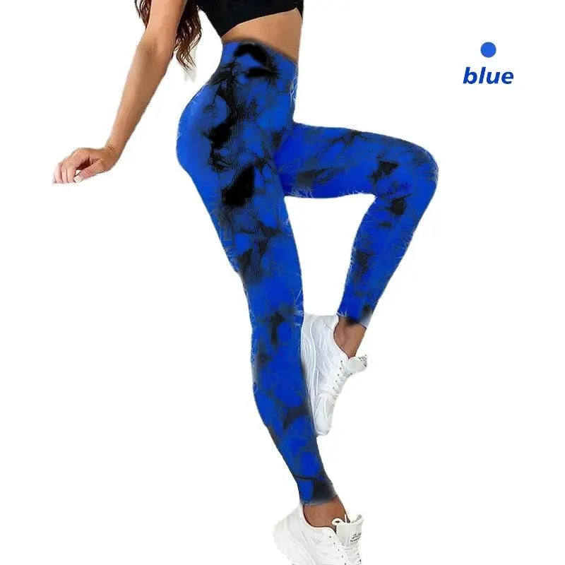 Nahtlose Fitness Leggins mit hoher Taille, elastische Fashion Leggins